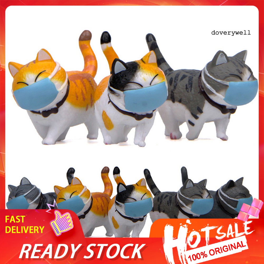 Đồ trang trí Mèo Mini Cho Trang Trí Tiểu Cảnh