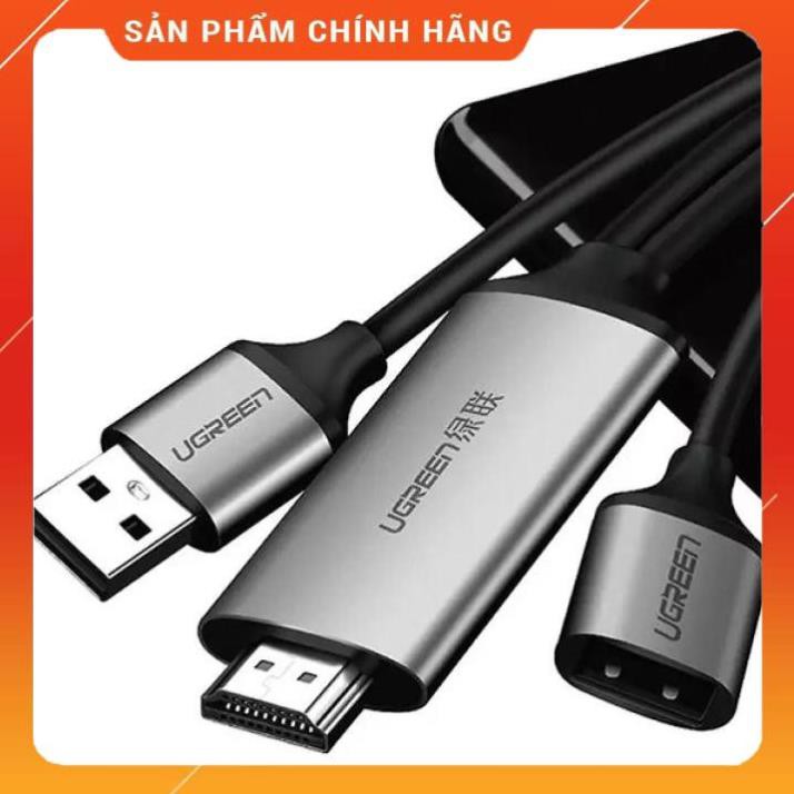 Cáp Kết Nối Điện Thoại sang Tivi, Máy Chiếu Hỗ trợ FullHD 1080p chính hãng Ugreen 50291