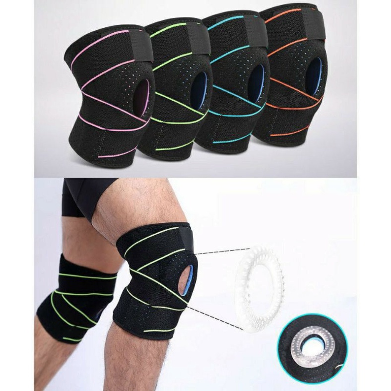 Đai Gối Thể Thao , Bó Gối Squat, Quấn Gối Tập Gym AOLIKES AL 7908