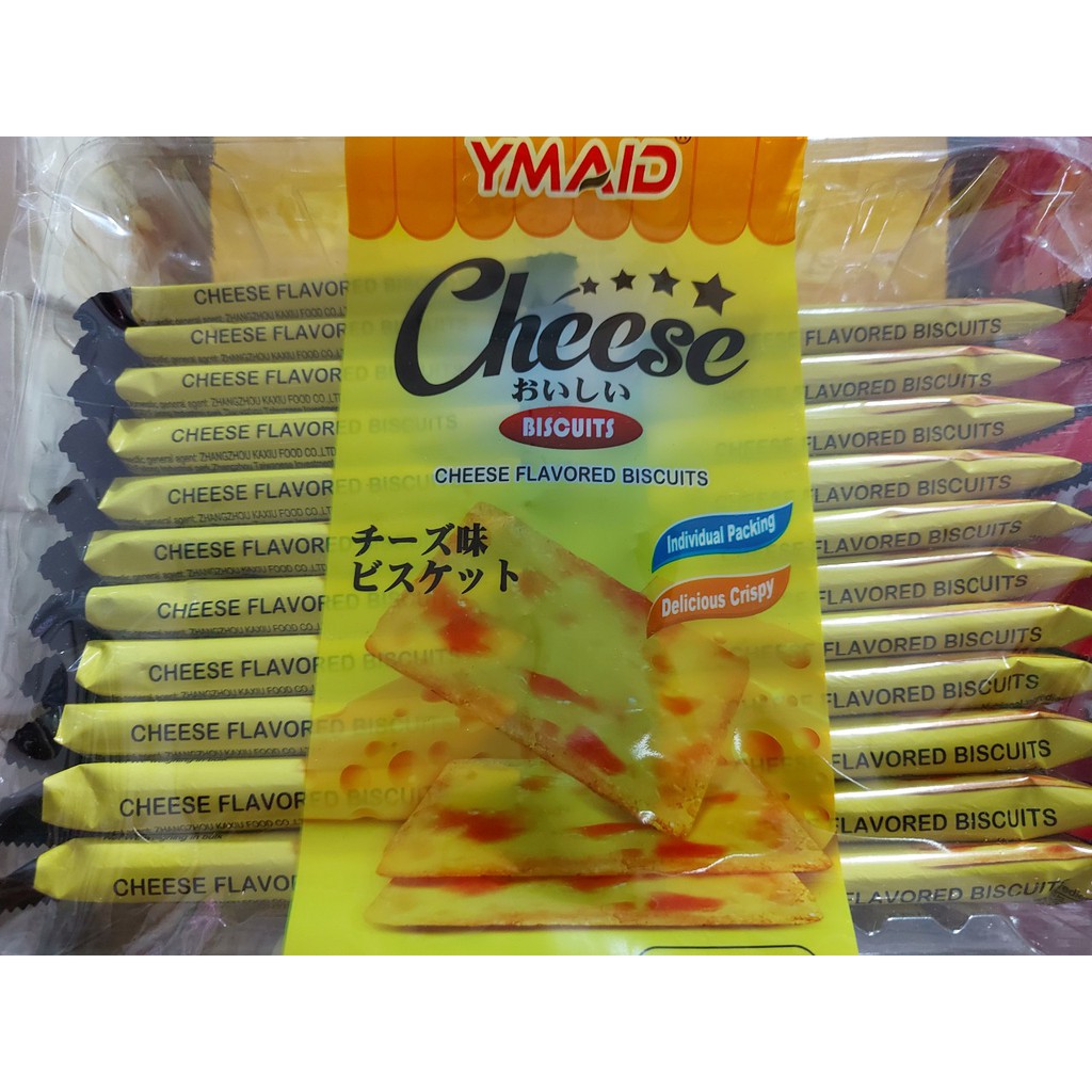 Bánh Quy Giòn CHEESE YMAID và NINE VEGETABLE - 288gr | BigBuy360 - bigbuy360.vn