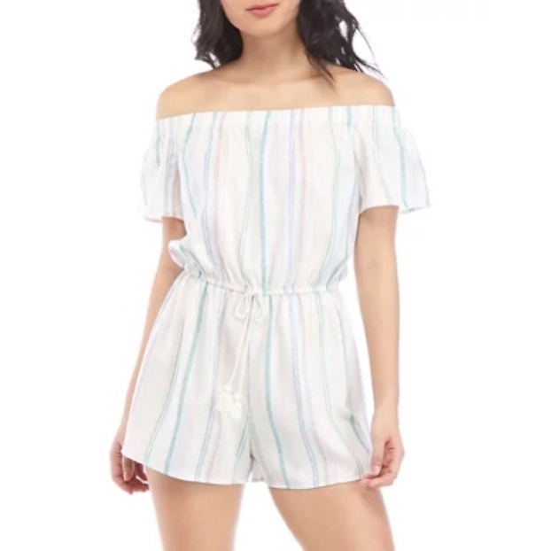 jumpsuit Bẹt vai Linen Bebop(2593)