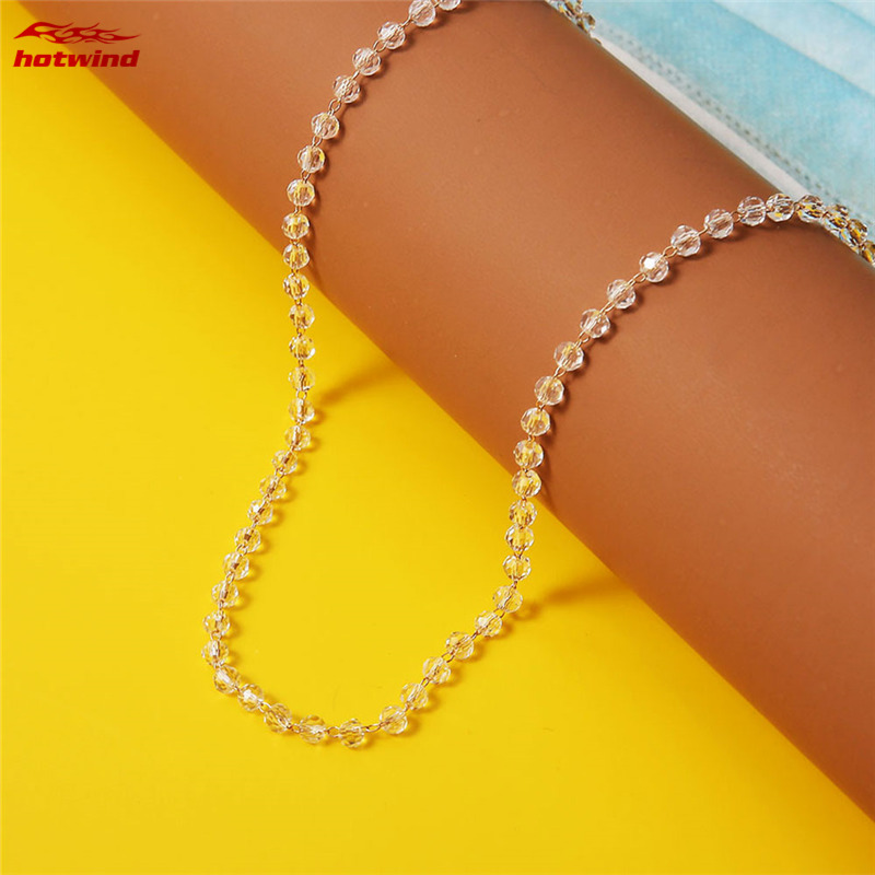 [Hàng mới về] Dây đeo khẩu trang đính ngọc trai nhân tạo xinh xắn