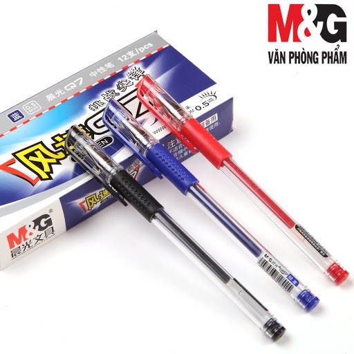 Bút gel nước Q7 AGP30173 ngòi 0.5mm I Bút nước chính hãng M&G ngòi thay 6102 / 7018