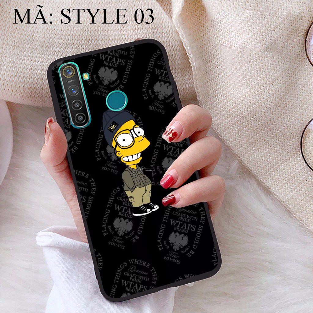 Ốp lưng Realme 5 Pro viền dẻo TPU BST Phong Cách Trẻ Trung
