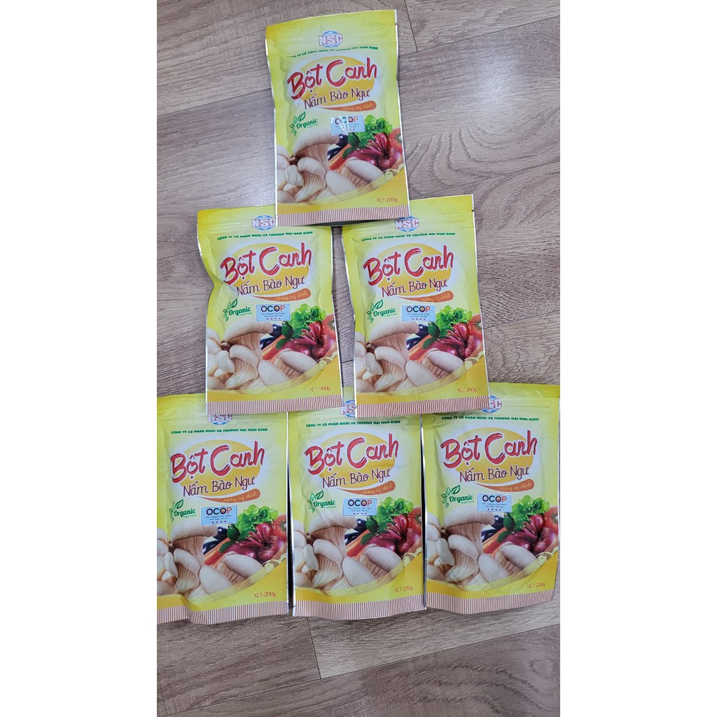 Bột canh nấm bào ngư không mì chính-organic