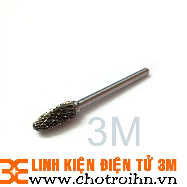 Đầu Doa Kim Loại Mũi Nhọn 15x6mm trục 3mm