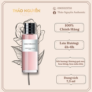 Nước hoa mini nữ Dior Exclusive Holy Peony 7,5ml - Hàng chính hãng