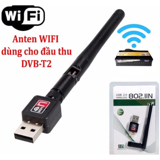 USB thu wifi 802.11 có anten