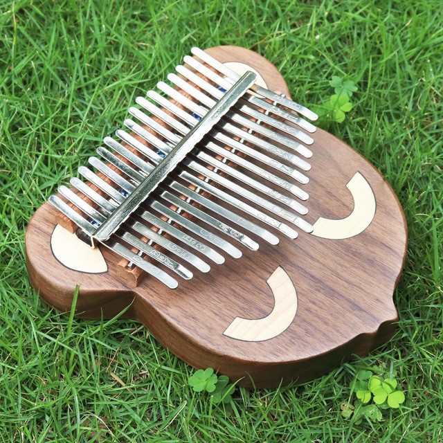 Đàn kalimba 17 phím gỗ nguyên khối Mahagony GKO000013