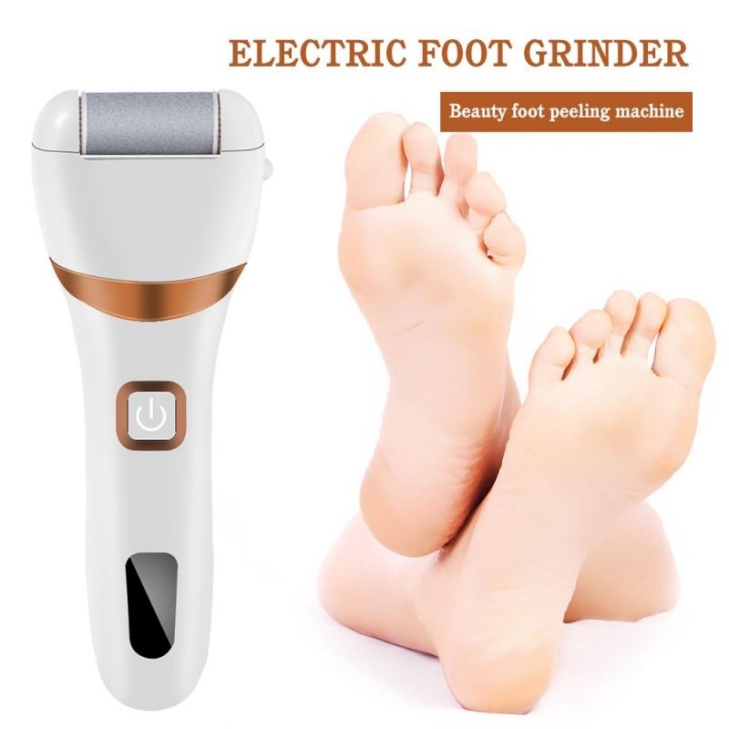 Bộ Dụng Cụ Đánh Bóng Bàn Chân Tẩy Tế Bào Chết Bằng ABS Sạc USB