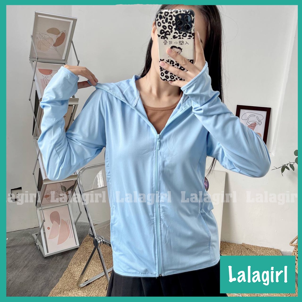 Áo Chống Nắng Nữ Thông Hơi Vải Kim Cương Siêu Mát