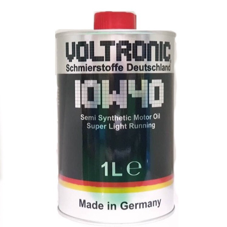 Voltronic - Nhớt bán tổng từ Đức Voltronic 10W-40 Semi Sythetic Motor Oil 1 lít