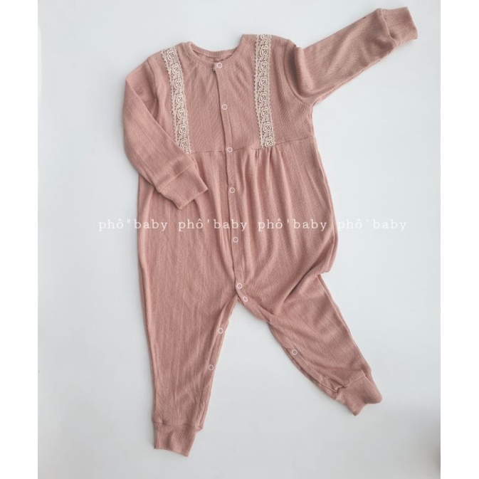 body hoa nhí hồng thông hơi siêu mềm mịn