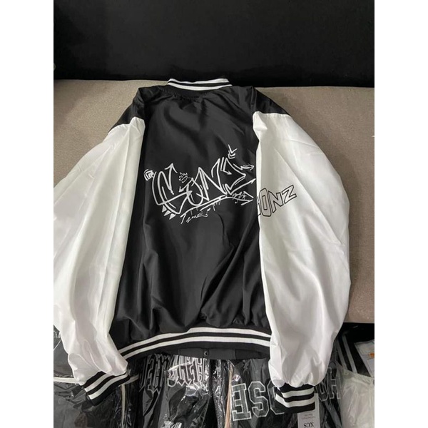 Áo khoác dù bomber jacket GONZ dù 2 lớp form rộng nam nữ