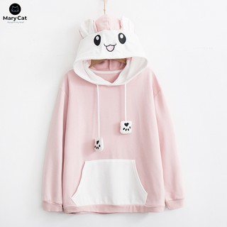 Áo hoodie nữ thỏ con cute hd2