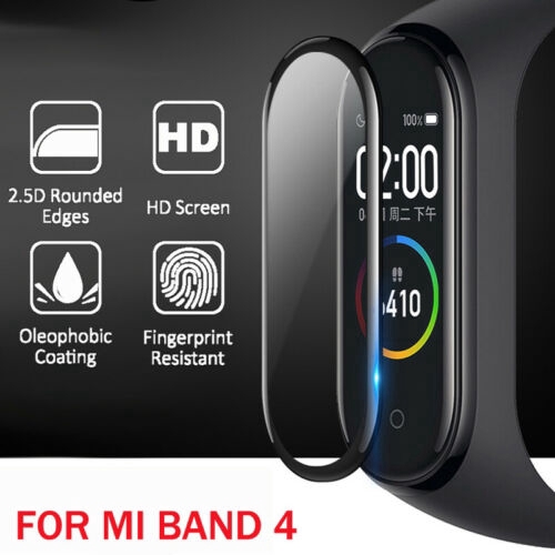 3D Full Bìa composite Screen Protector Đối với Xiaomi Mi Band 4 thông minh Xem