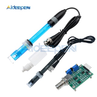 Bộ Cảm Biến Kiểm Tra PH 0-14 + Đầu Dò Điện Cực BNC