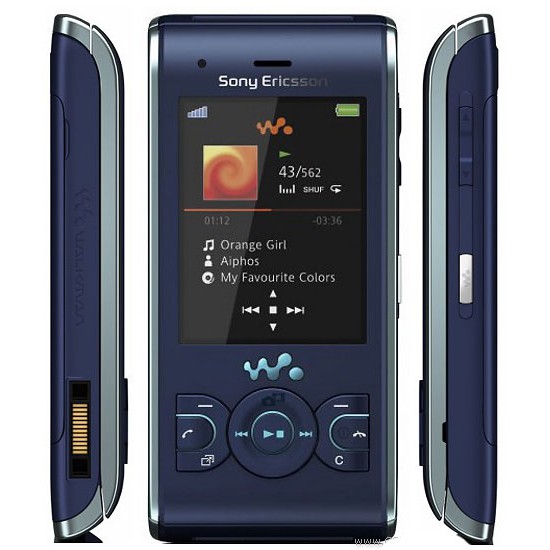 ĐIỆN THOẠI SONY ERICSSON W595I KIỂU DÁNG NẮP TRƯỢT