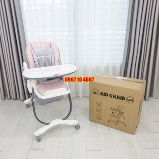 Ghế ăn dặm cho bé cao cấp Umoo U04 điều chỉnh 3 nấc