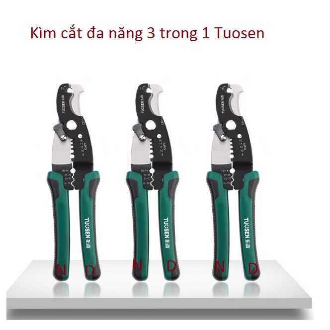 Kìm cắt đa năng 3 trong 1 Tuosen