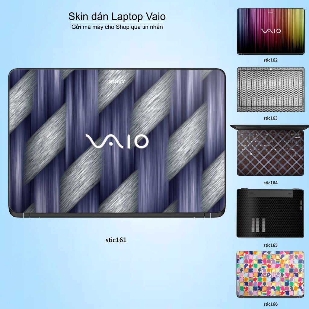 Skin dán Laptop Sony Vaio in hình Hoa văn sticker nhiều mẫu 27 (inbox mã máy cho Shop)