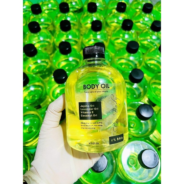 BODY OIL 4% BHA (Đủ size) - dưỡng ẩm và săn chắc da