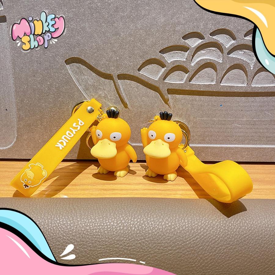 Móc Khoá Vit Donan Pokemon PM Đáng Yêu Dễ Thương Phụ Kiện Túi Xách, Balo, Cặp Xách, Oto Cute 02MKV -Minkey