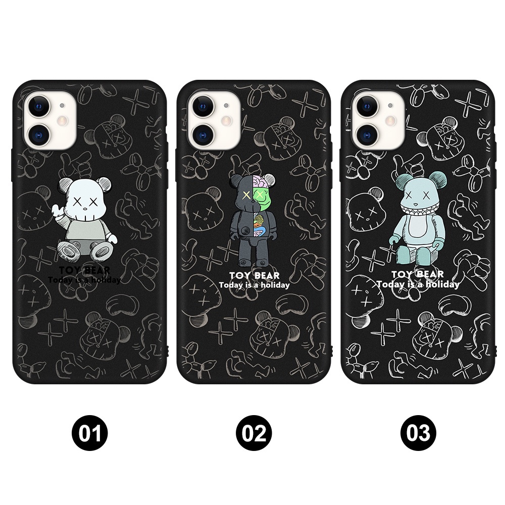 Ốp Điện Thoại TPU Nhám Màu Đen Cho VIVO Y11 Y12 VIVO Y15 Y17 Y3 V20 SE V7 V3PLUS MAX U10 M062