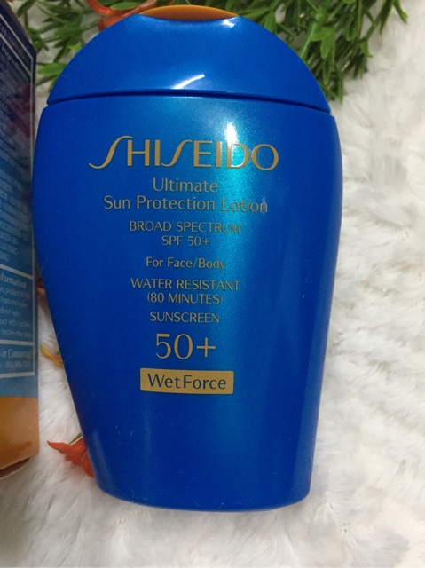 KEM CHỐNG NẮNG SHISEIDO WetFor  100ML   (ĐẢM BẢO HÀNG XÁCH TAY CHÍNH HÃNG 100%)900k