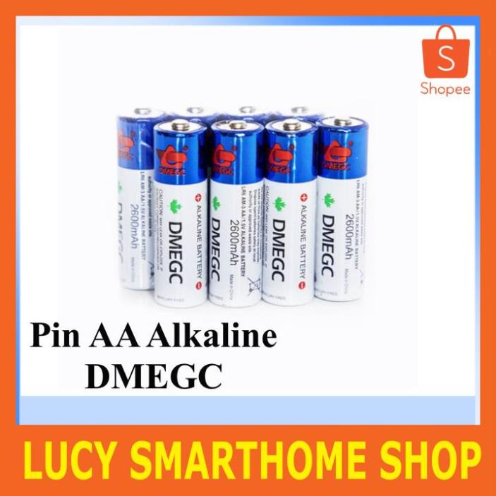 Pin Alkaline dành cho khóa thông minh DMEGC 2.600mah(Pin AA), 1200mAh (Pin AAA)