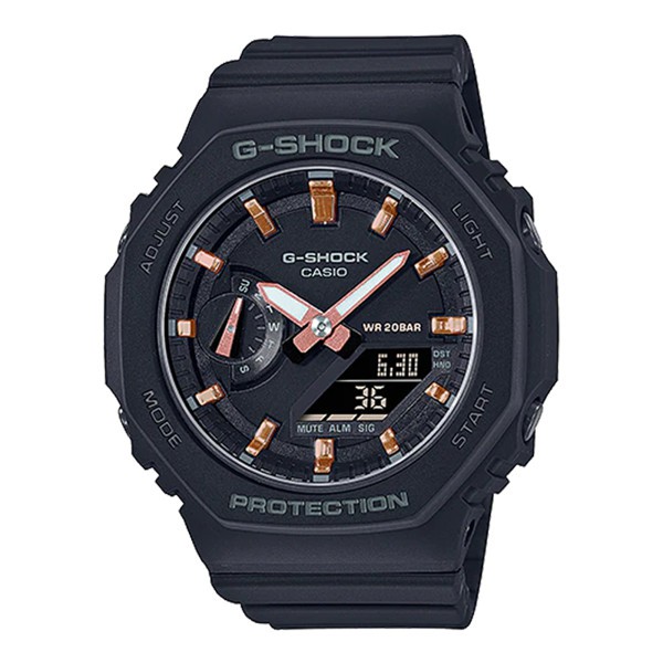 Đồng hồ casio nữ dây nhựa G-SHOCK GMA-S2100-1ADR chính hãng