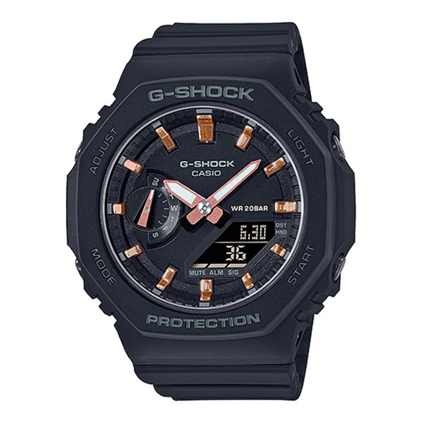Đồng hồ casio nữ dây nhựa GSHOCK GMA-S2100-1ADR chính hãng