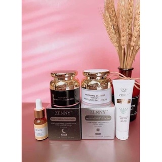  Kem Zenny Platinum Ngày & Đêm - Tặng Serum và Sữa Rửa Mặt 