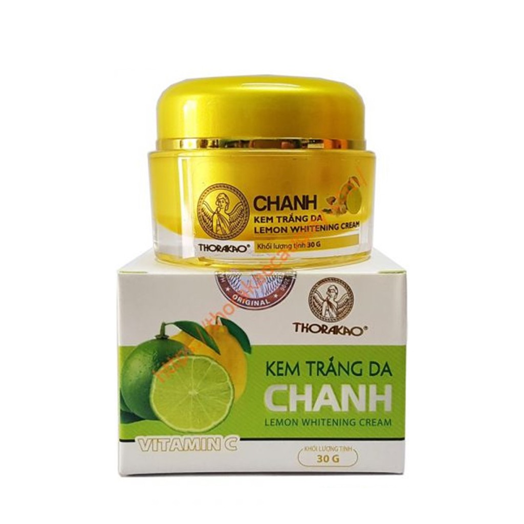 Kem Dưỡng Trắng Da Chanh Thorakao 30g