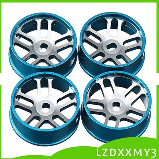 [Lzdxxmy3] RC Vành Ô Tô Nhôm Kim Loại Phù Hợp Cho WLtoys K969 K979 k989 1 / 28 RC 4 Chiếc