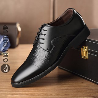 Giày nam đẹp 💝freeship💝 giảm 20k khi nhập - giày da nam thanh lịch hiện đại gd106