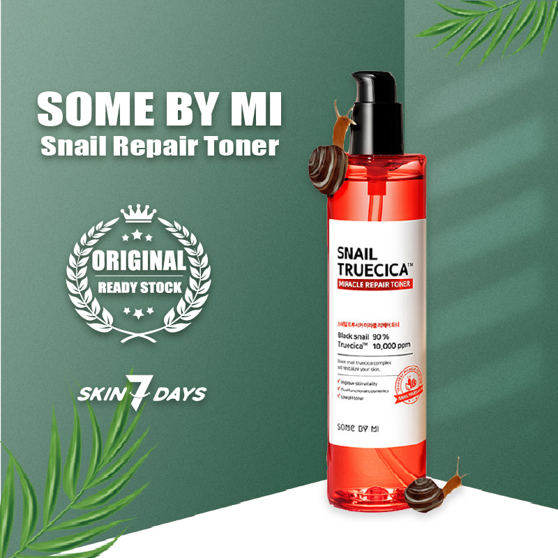 Nước Hoa Hồng Some By Mi Snail Truecica Miracle Repair Toner 135ml Toner Ốc Sên Mờ Sẹo