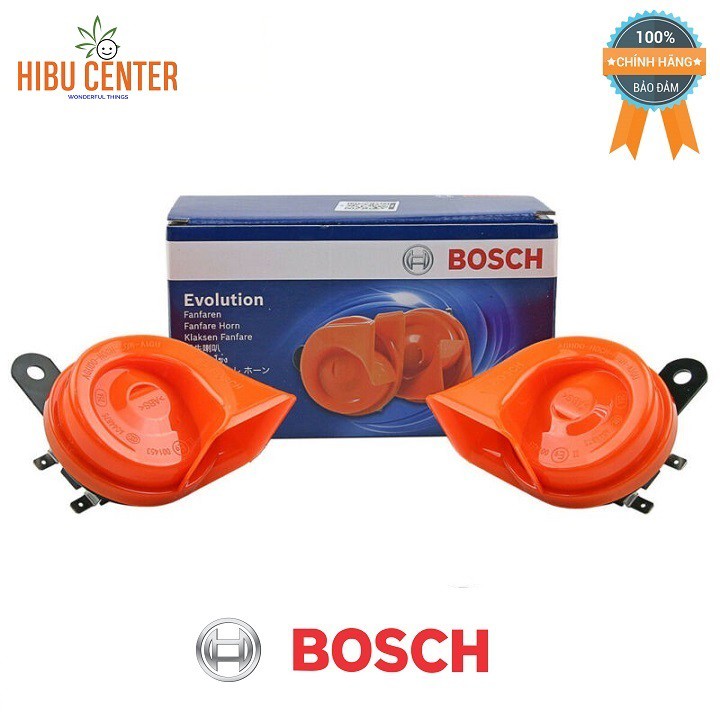 Cặp 2 Còi Bosch Còi Dĩa FC2 12V Còi Sò EVO 12V Dành Cho Ô Tô