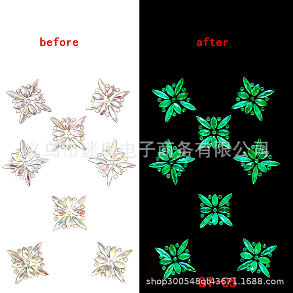 Miếng dán đính đá trang trí tóc phong cách Âu Mỹ DIY | BigBuy360 - bigbuy360.vn