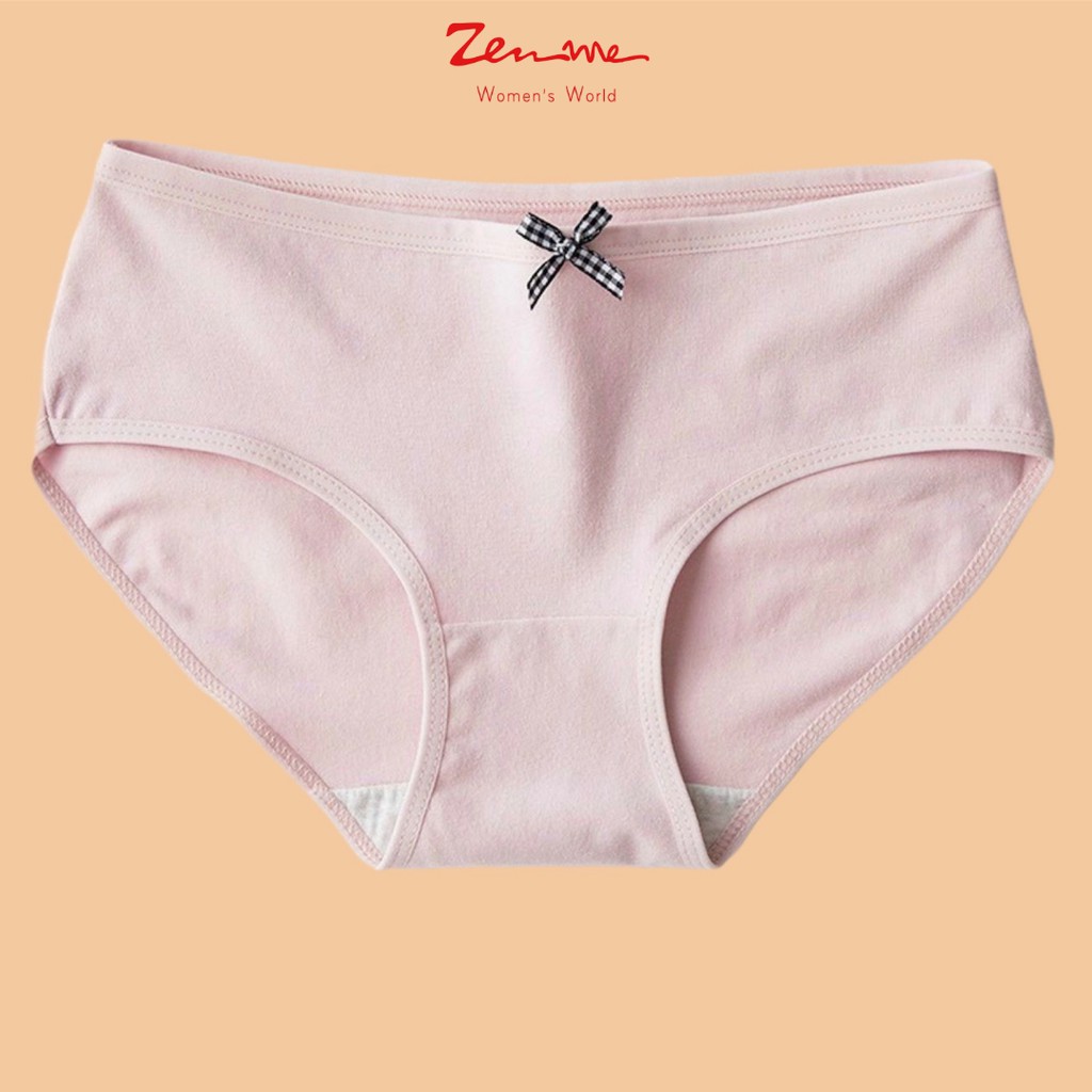 [Mã FAMALLT5 giảm 15% đơn 150k] Zen Me Combo 05 Quần lót cotton siêu thấm hút mềm mại dịu nhẹ | BigBuy360 - bigbuy360.vn