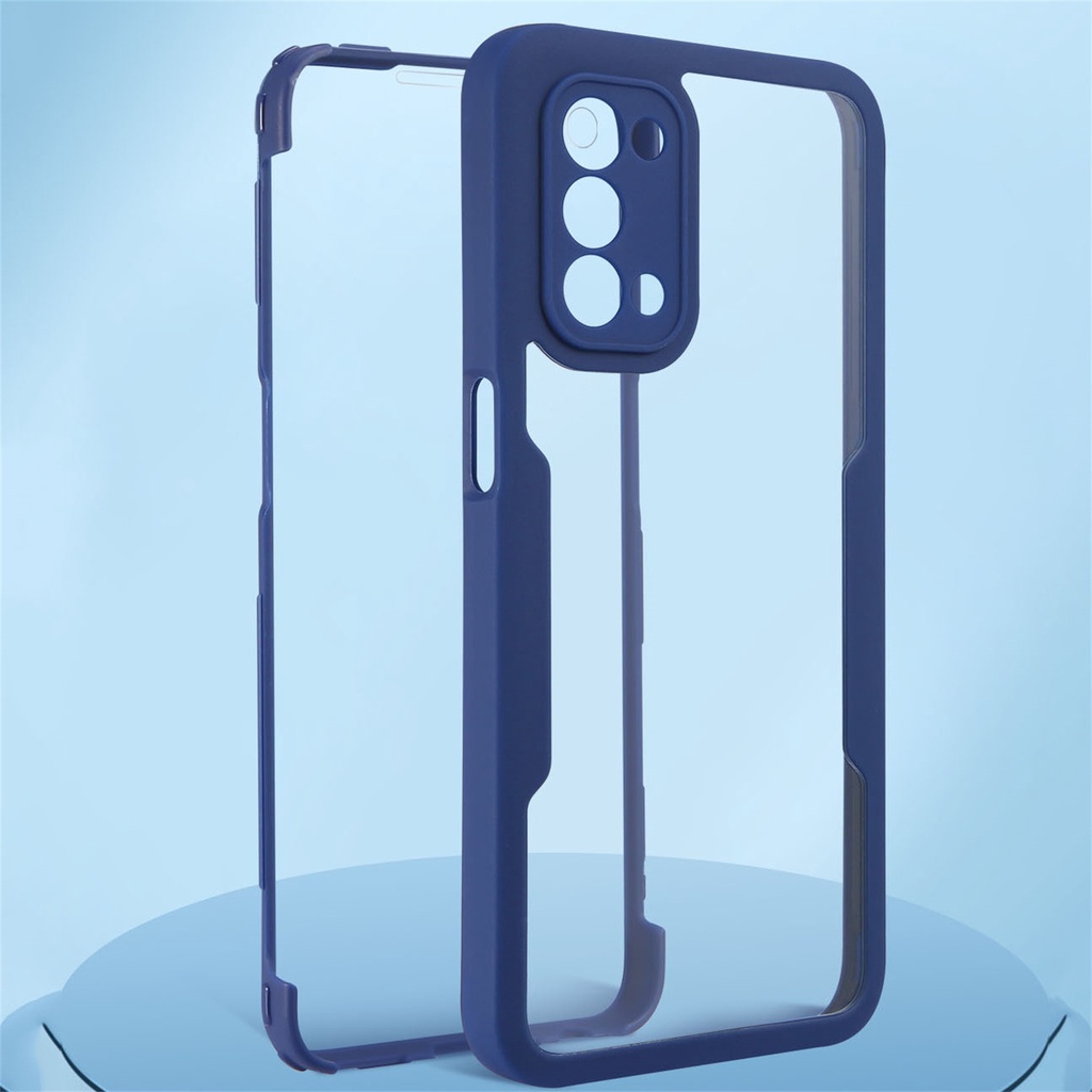 Ốp Điện Thoại Mềm Trong Suốt Bảo Vệ Toàn Diện 360 Độ Cho OPPO A16 A15 A15S A54 A53 A33 A9 A5 2020 A52 A92 A72