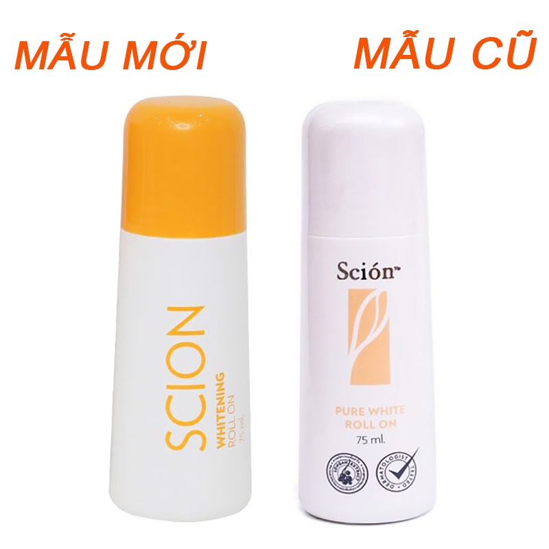 Lăn Khử Mùi Scion Nuskin Mỹ 75ml Mẫu Mới, Khử Mùi Cơ Thể,  Đặc Biệt Hôi Nách Hôi Chân, Hương Thơm Suốt 24h