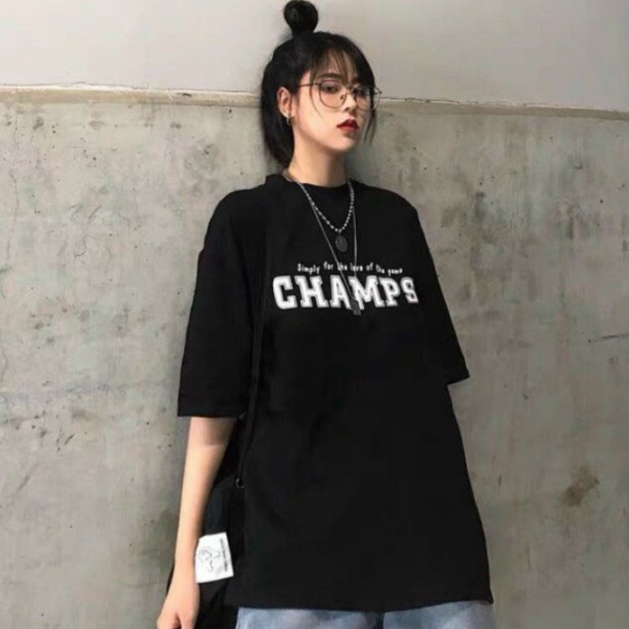 Áo Thun tay lỡ Tshirt Nữ Nam Unisex Chất Vải Thun Cotton