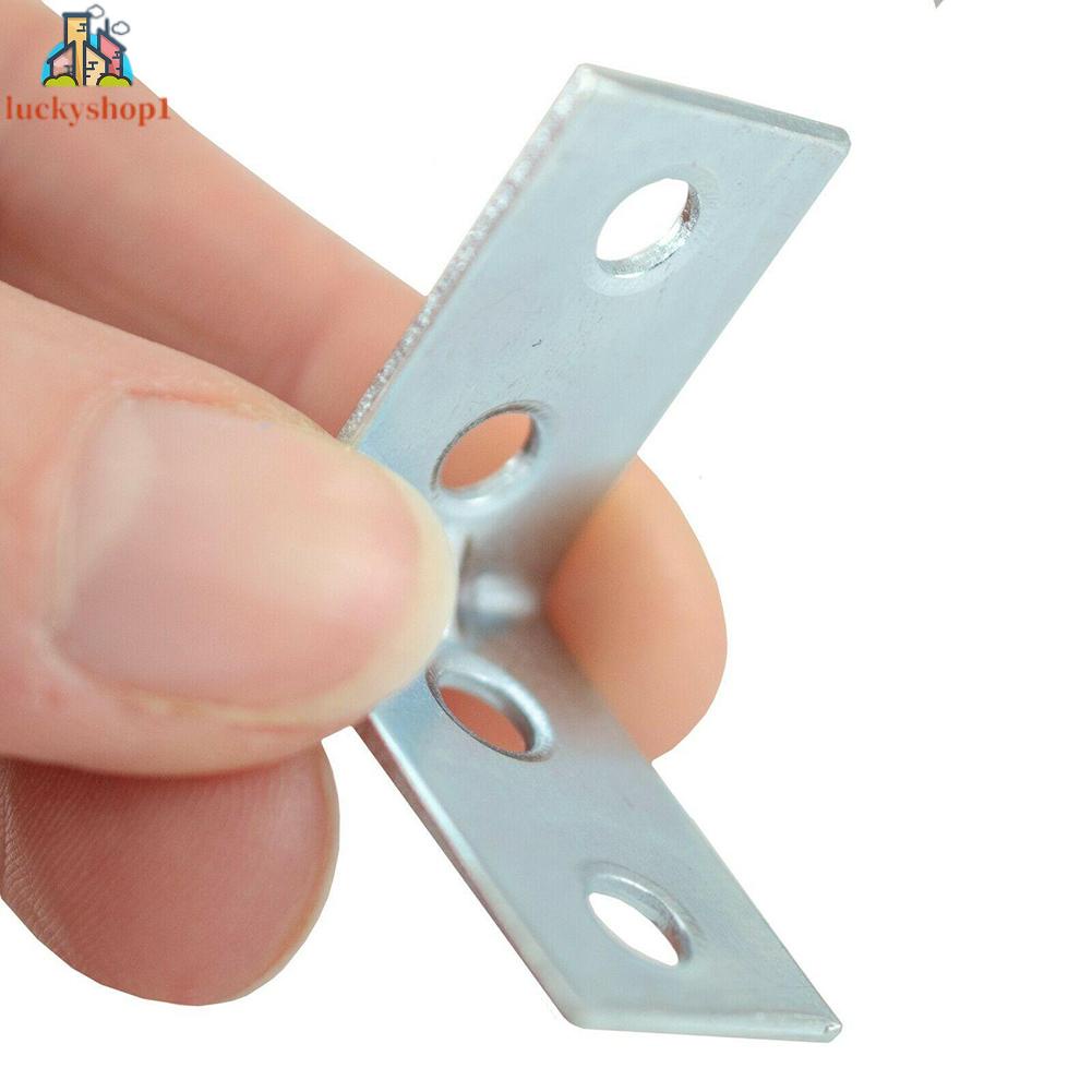 Set 12 Khung Sắt Hình Chữ L Góc 90 Độ Gắn Tường Cố Định Tiện Dụng