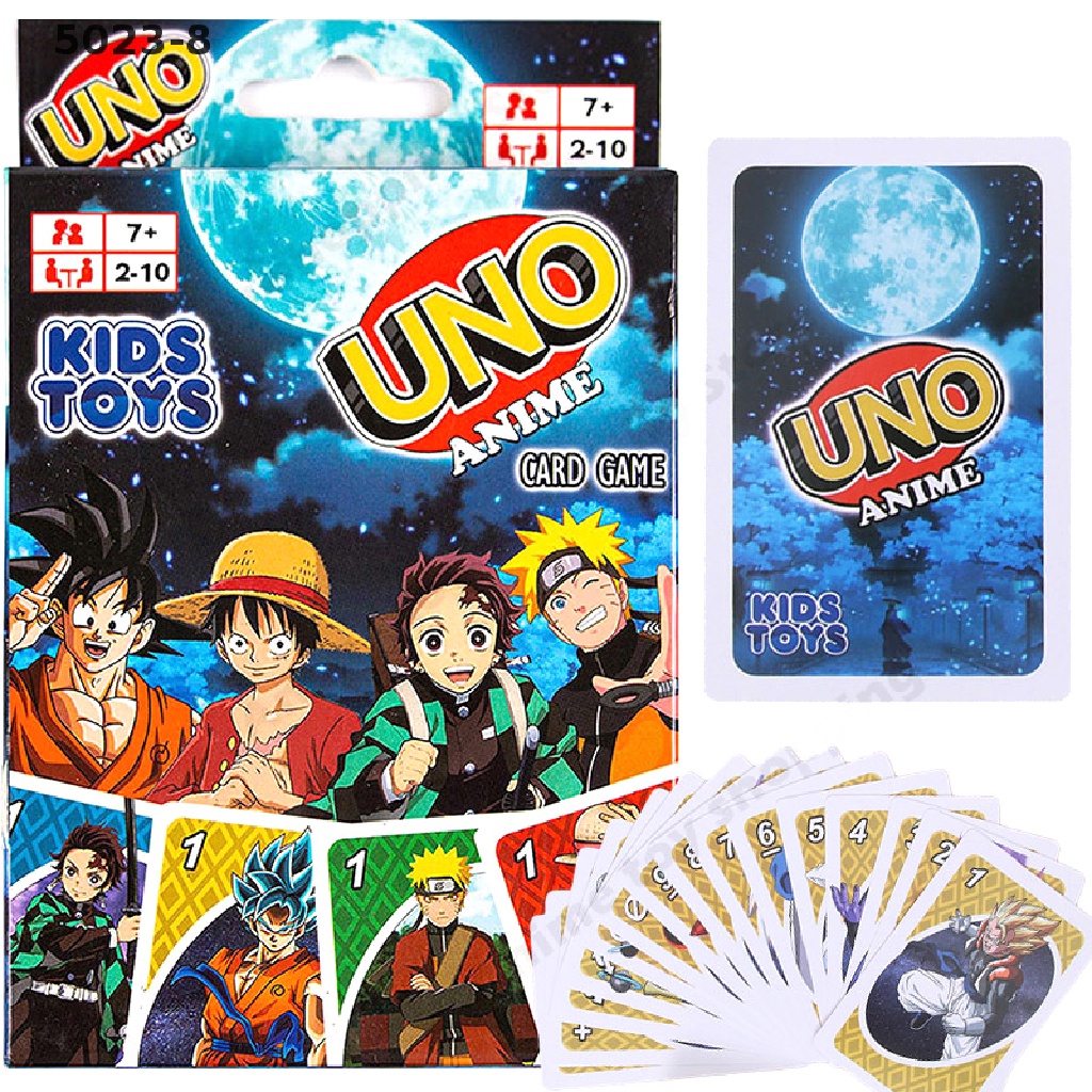 Bộ Bài UNO 5023-8 UNO Trong Phim Hoạt Hình Dragon Ball
