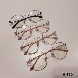 Gọng kính cận nữ, form lục giác hợp kim siêu nhẹ Tiệm của thỏ 8913 full màu