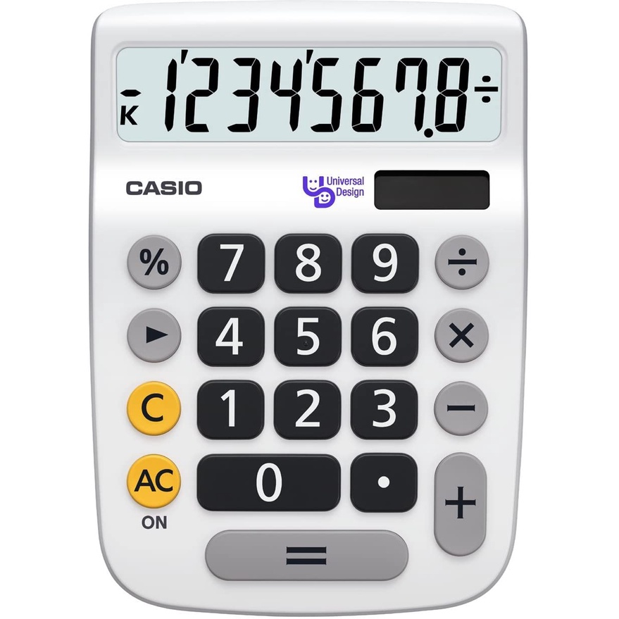 [Hàng Nhật Nội Địa] Máy tính đơn giản Casio 10 chữ số nút ấn to DU-10A-N
