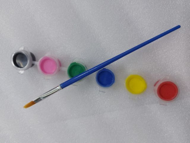 Vỉ màu nước 6 màu 3ml - Thư Viện Đồ Chơi