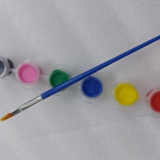 Vỉ mầu nước 6 mầu 3ml