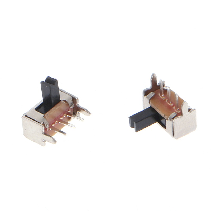 Set 10 Công Tắc Gạt Dạng Đứng 1P2T 3 Pin 3mm Cho PCB Mount SK12D07-V
